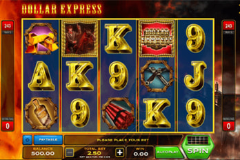 Dollar Express Slot Game Screenshot Image