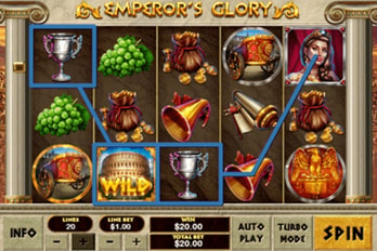 Emperor's Glory Slot Game Screenshot Image