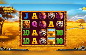 Stampeding Strike Slot Game Screenshot Stampeding Strike Slot Game Screenshot Image