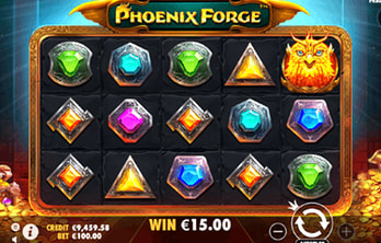 Phoenix Forge Slot Game Screenshot Image