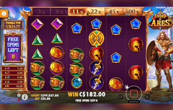  Sword of Ares Slot Game Screenshot Image