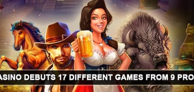 Thumbnail - EmuCasino Debuts 17 Different Games From 9 Providers