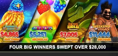 Thumbnail - Four Lucky Players Won $28,000 The Weekend Before Christmas