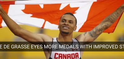 Thumbnail - Andre De Grasse Eyes More Medals With Improved Starts