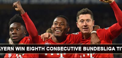 Thumbnail - Bayern Win Eighth Consecutive Bundesliga Title