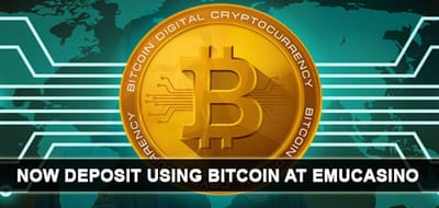 Thumbnail - Now Deposit Using Bitcoin at EmuCasino