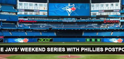 Thumbnail - Blue Jays' Weekend Series With Phillies Postponed