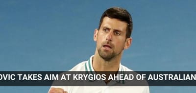 Thumbnail - Djokovic Takes Aim at Krygios Ahead of Australian Open