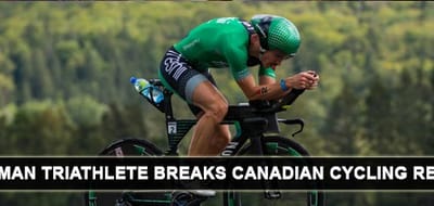 Thumbnail - Ironman Triathlete Breaks Canadian Cycling Record