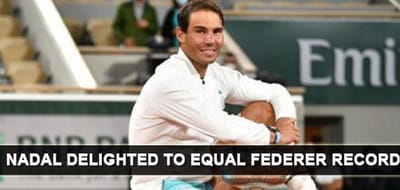 Thumbnail - Nadal Delighted To Equal Federer Record